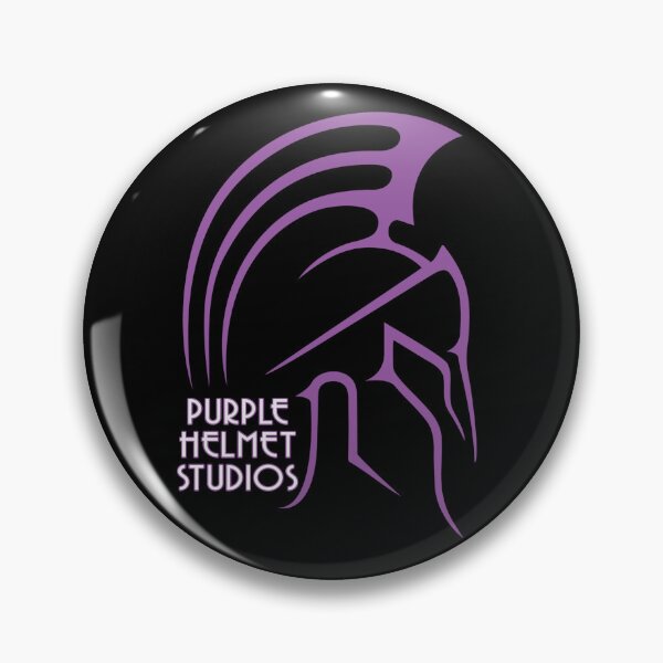 Item preview, My Pretty Purple Helmet Studios Logo designed and sold by PurpleHelmet.