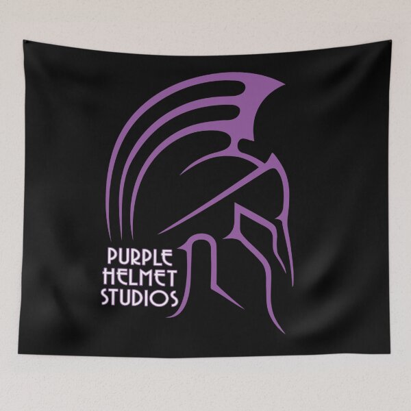 Item preview, My Pretty Purple Helmet Studios Logo designed and sold by PurpleHelmet.
