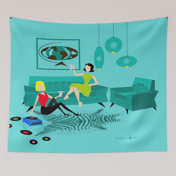 Item preview, Retro GIrls' Night In  designed and sold by StrangeLilOnion.
