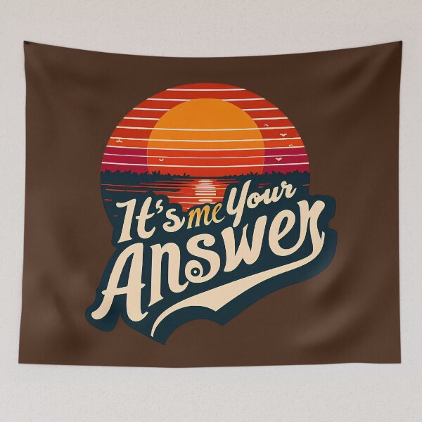 Item preview, It's Me Your Answer, typography designed and sold by maxmaj.