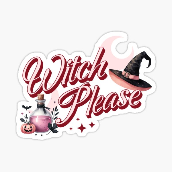 Item preview, Witch Please Halloween Witches Hat and Potion Design designed and sold by GlobalGraphics.