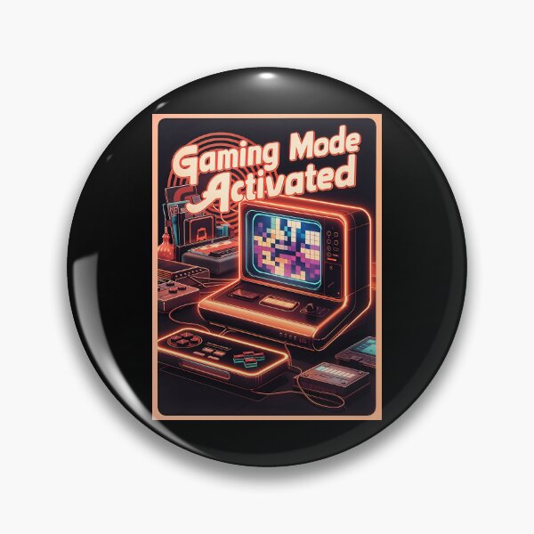 Artikelvorschau, Gaming-Modus aktiviert Retro Gamer Zitat entworfen und verkauft von TheArtOfPat.