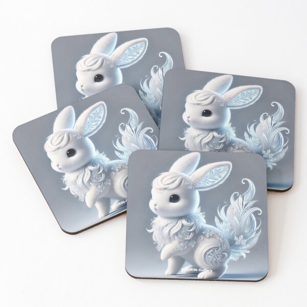 Item preview, Frost Bunny, the Ice Spirit designed and sold by TERURIN-Gallery.