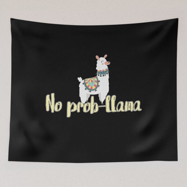 Item preview, No problem funny Llama designed and sold by NordicDesign88.
