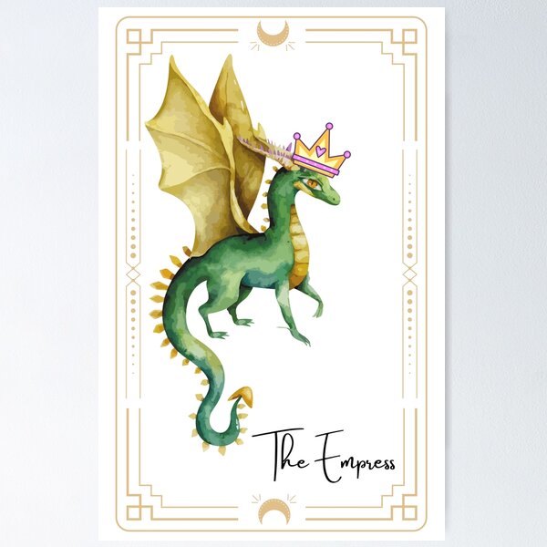 Dragon Tarot, The Empress Poster