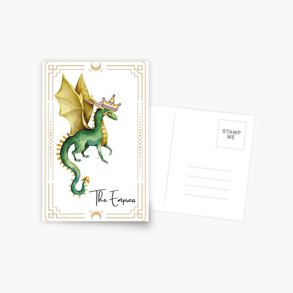 Dragon Tarot, The Empress Postcard