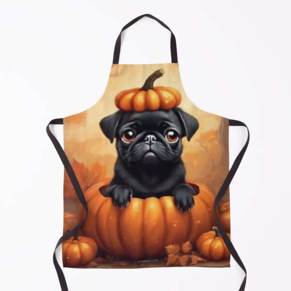 Item preview, Black Fall Pug designed and sold by a boy and a pug.