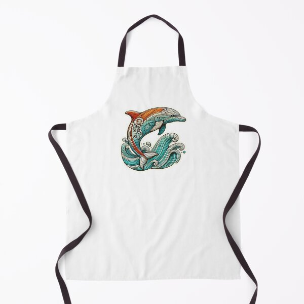 Item preview, Abstract Miami Dolphins designed and sold by pixelpulsenyc.
