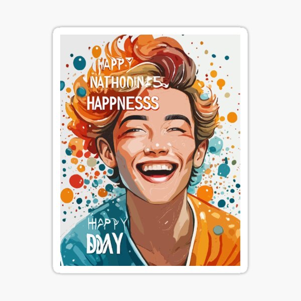 Item preview, Joyful Moments: National Happiness Happens Day designed and sold by bb-15artstudio.