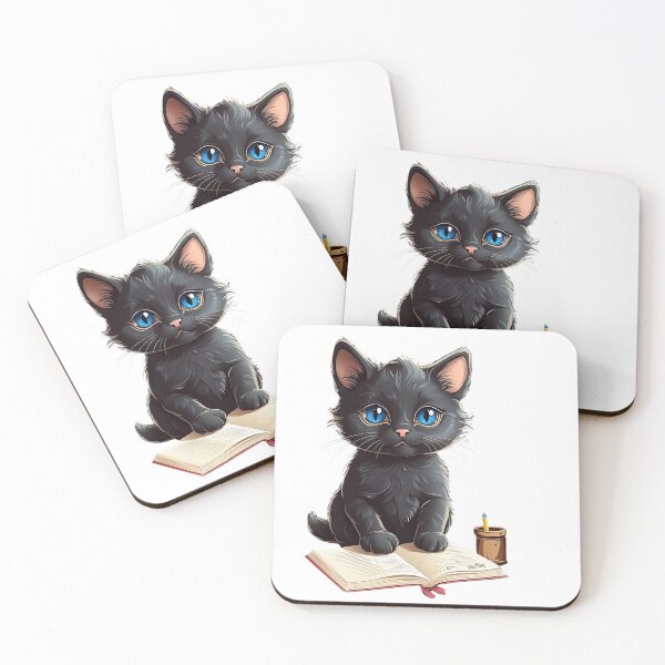 Item preview, Cute Reading Kitten  designed and sold by Robertworkshop.