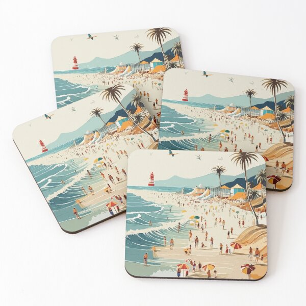 Item preview, Seaside Bliss: National Beach Day designed and sold by bb-15artstudio.
