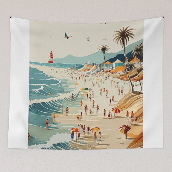 Item preview, Seaside Bliss: National Beach Day designed and sold by bb-15artstudio.