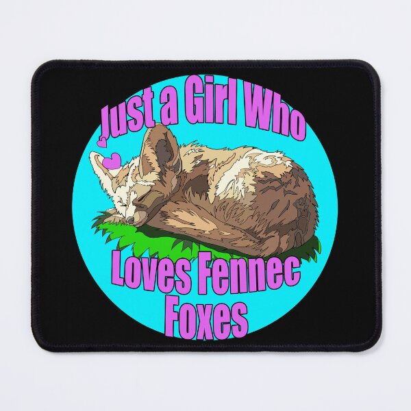 Item preview, Just a Girl who Loves Fennec Foxes | Gift for Fennec Fox Lover designed and sold by Marian Murdoch.