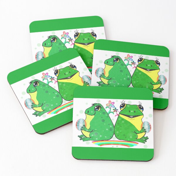 Item preview, Happy frogs designed and sold by Shirley cute art .