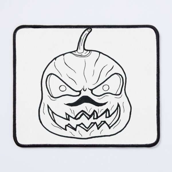 Item preview, Spooky Pumpkin Halloween scary Face Jack-o'-Lantern, designed and sold by Kopiopang studio.