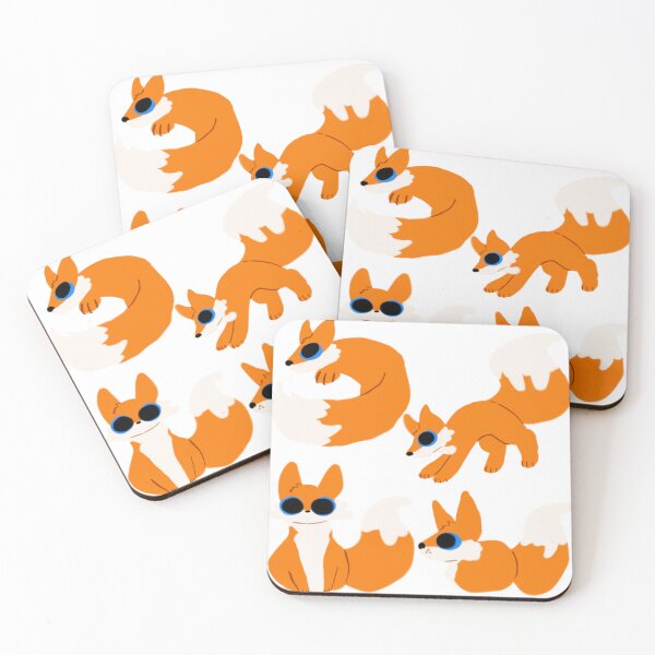 Item preview, Silly fox print designed and sold by BeeTheDragon-1.