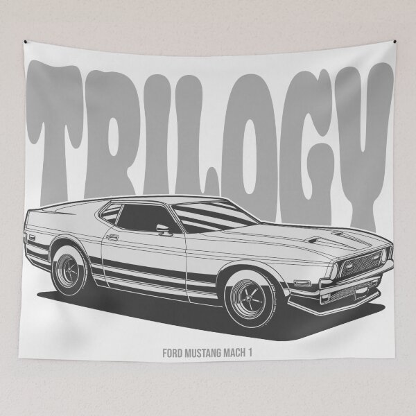Item preview, The 1971 Ford Mustang Mach 1 designed and sold by TrilogyMerch.