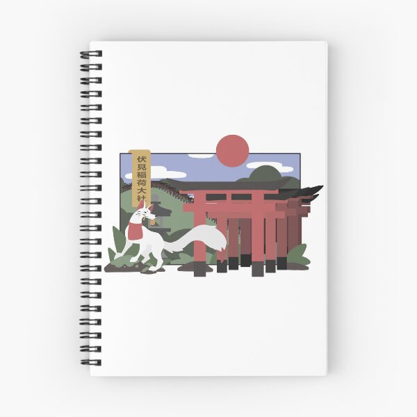 Item preview, Fushimi Inari Taisha Travel Postcard designed and sold by kumorri01.