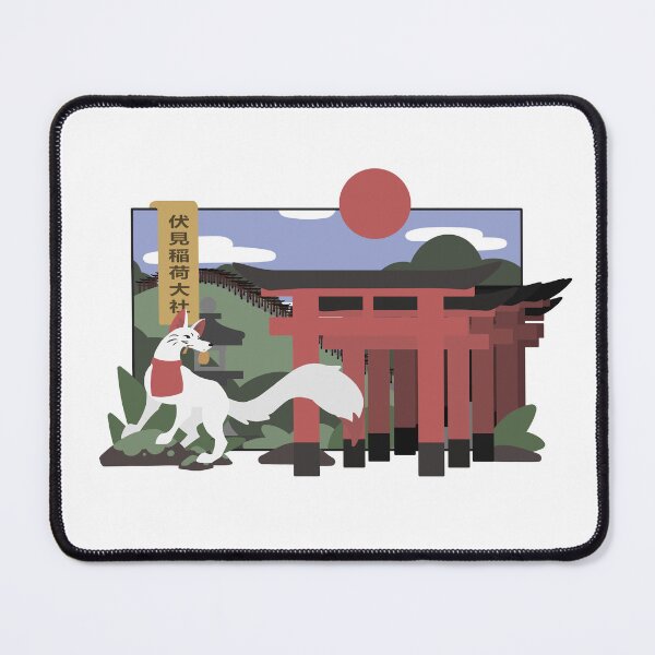 Item preview, Fushimi Inari Taisha Travel Postcard designed and sold by kumorri01.