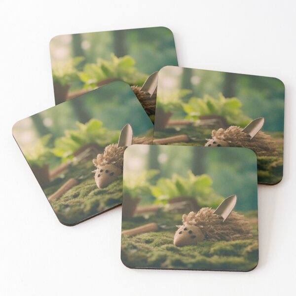 Item preview, Determined Hedgehog Gardener designed and sold by BestArtByArvind.