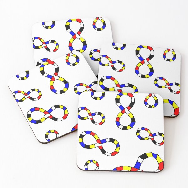 Item preview, Infinity symbol in primary colors designed and sold by hermarartonline.