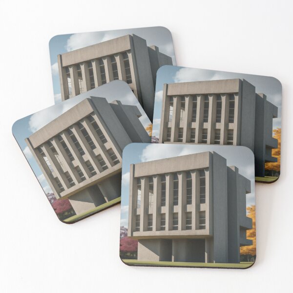 Item preview, Autumn at the Modern Office Building designed and sold by BestArtByArvind.
