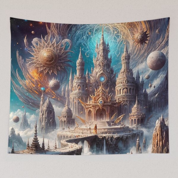 Item preview, Celestial Fortress of the Cosmos designed and sold by koreatvtea.