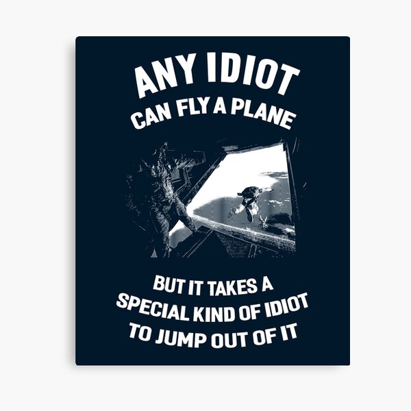 Item preview, Parachutiste, Parachutisme. Dire drôle, humour designed and sold by STYLESYNDIKAT.