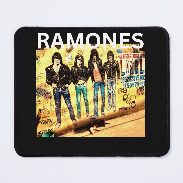 Item preview, Ramones Rock Out Classic Black Tee designed and sold by GeekySexyCool.