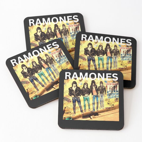 Item preview, Ramones Rock Out Classic Black Tee designed and sold by GeekySexyCool.