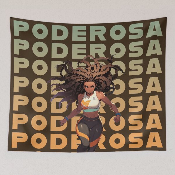 Item preview, Powerful positive spanish quotes sport illustration designed and sold by La Loca.