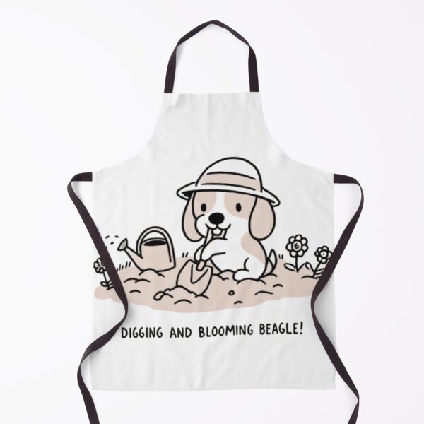 Item preview, Digging Beagle: Gardening Adventures in Bloom designed and sold by yuxin2009.