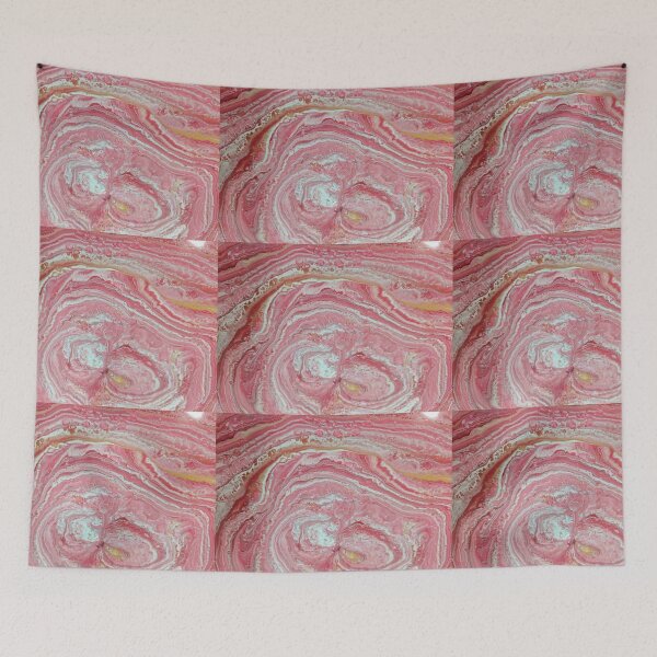 Item preview, Pink and Gold Flow designed and sold by Rebecca-Art.