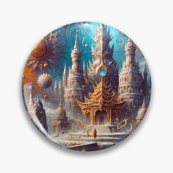Item preview, Galactic Citadel of Wonders designed and sold by koreatvtea.