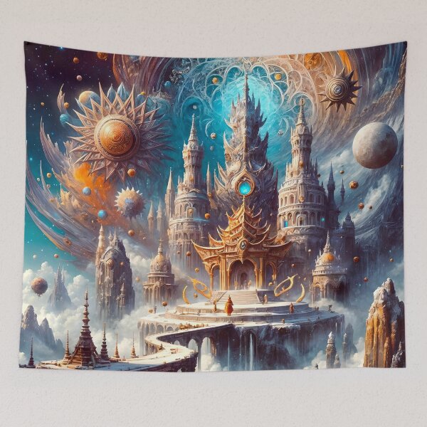 Item preview, Galactic Citadel of Wonders designed and sold by koreatvtea.