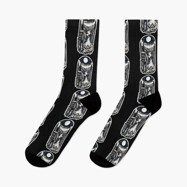 Item preview, Night Hiking Adventure Under the Moon and Stars designed and sold by Taans-Creation.