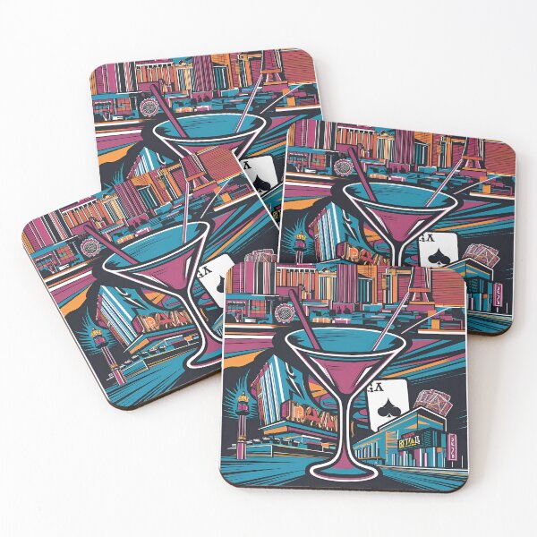 Item preview, A Digital Pop Art Travel of Las Vegas Nevada designed and sold by PaintedPixels01.