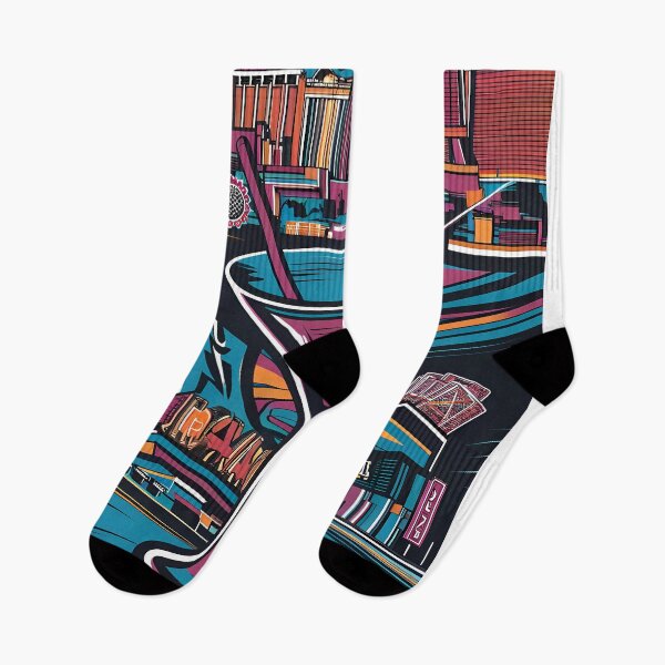 Item preview, A Digital Pop Art Travel of Las Vegas Nevada designed and sold by PaintedPixels01.