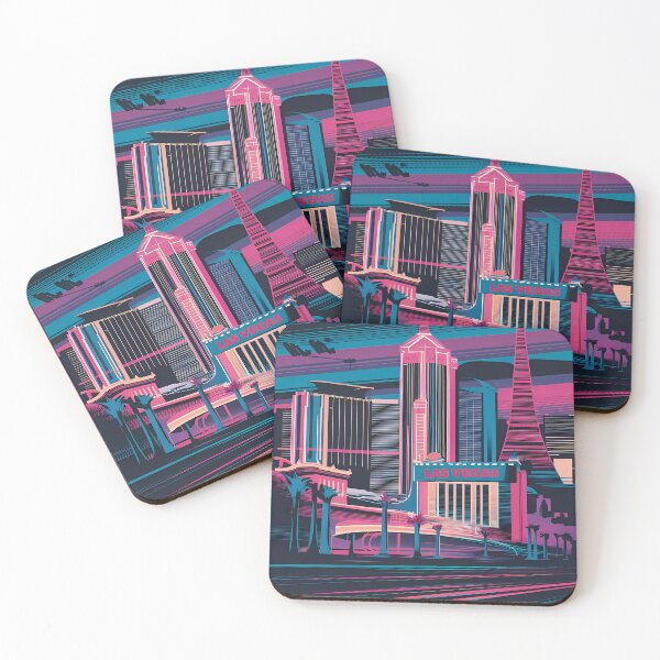 Item preview, A Digital Pop Art Travel of Las Vegas Nevada designed and sold by PaintedPixels01.