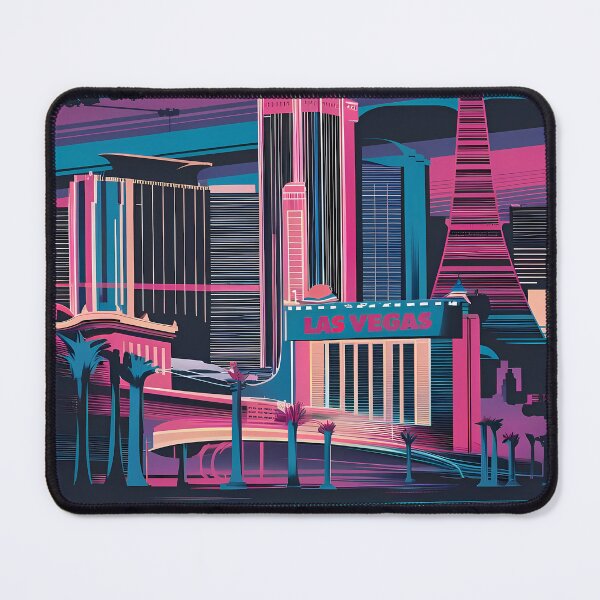 Item preview, A Digital Pop Art Travel of Las Vegas Nevada designed and sold by PaintedPixels01.
