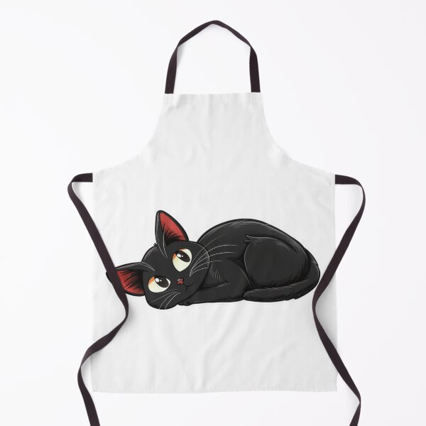Item preview, A Black Cat Resting Peacefully on Its Side, Perfect for Cat Lovers designed and sold by tjnextgen99.