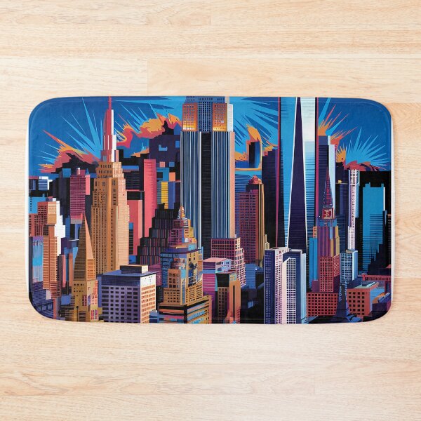 Item preview, A Digital Pop Art Travel of New York City New York designed and sold by PaintedPixels01.