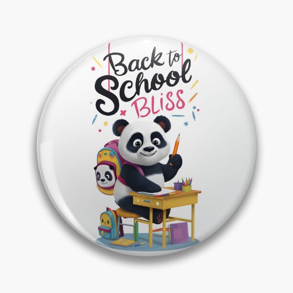 Item preview, Panda's Back to School Bliss designed and sold by CrystalCove11.