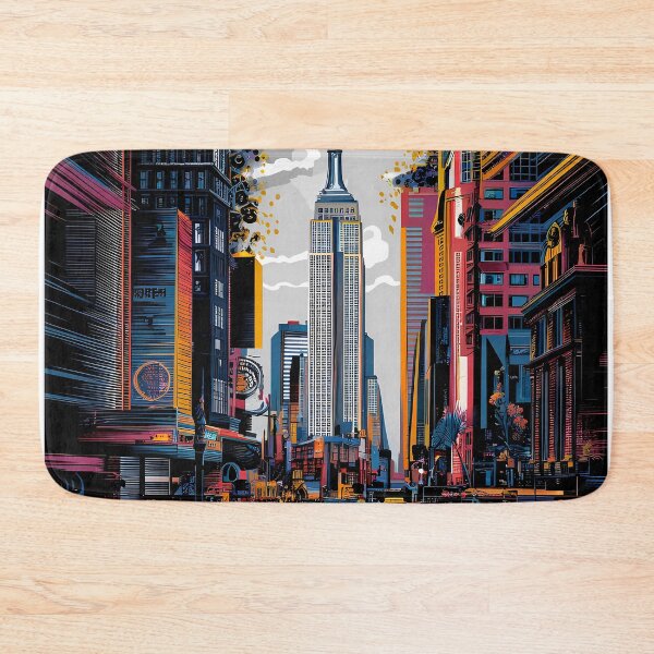 Item preview, A Digital Pop Art Travel of New York City New York designed and sold by PaintedPixels01.
