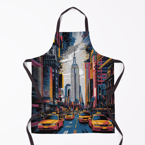Item preview, A Digital Pop Art Travel of New York City New York designed and sold by PaintedPixels01.