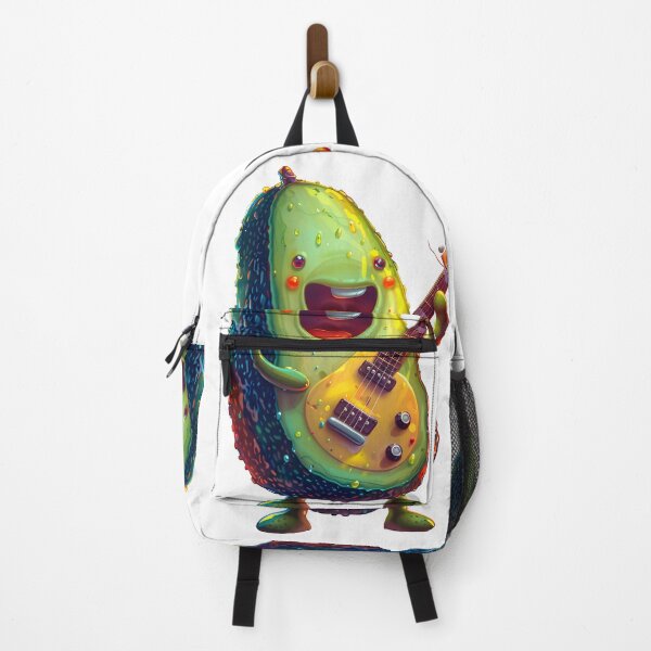 Item preview, Avocada Plushie with a guitar pit designed and sold by PCGDrawing.