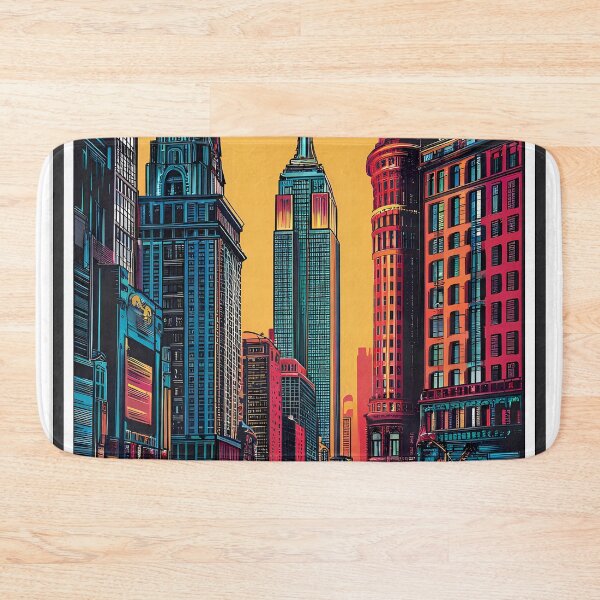 Item preview, A Digital Pop Art Travel of New York City New York designed and sold by PaintedPixels01.