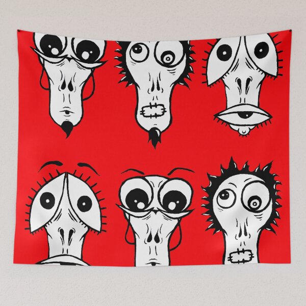 Item preview, Faces of Craziness designed and sold by Pluto Please.