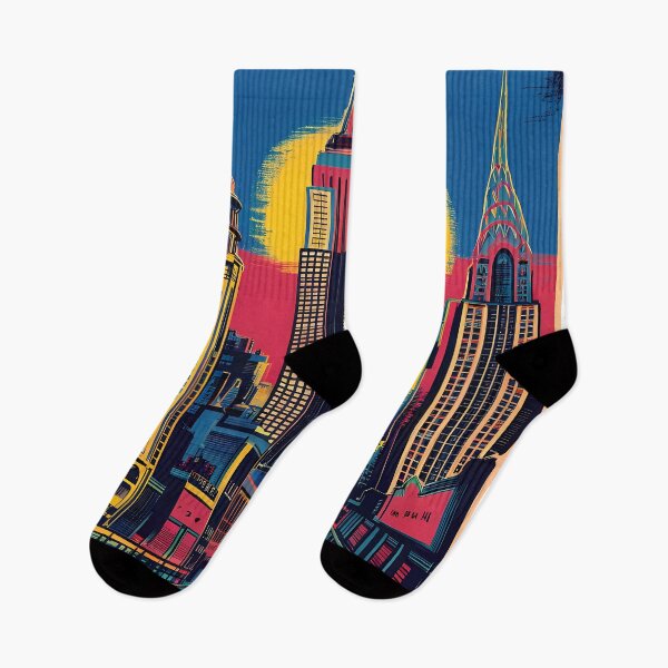 Item preview, A Digital Pop Art Travel of New York City New York designed and sold by PaintedPixels01.