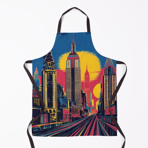 Item preview, A Digital Pop Art Travel of New York City New York designed and sold by PaintedPixels01.